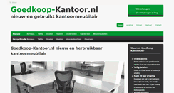 Desktop Screenshot of goedkoop-kantoor.nl