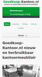 Mobile Screenshot of goedkoop-kantoor.nl